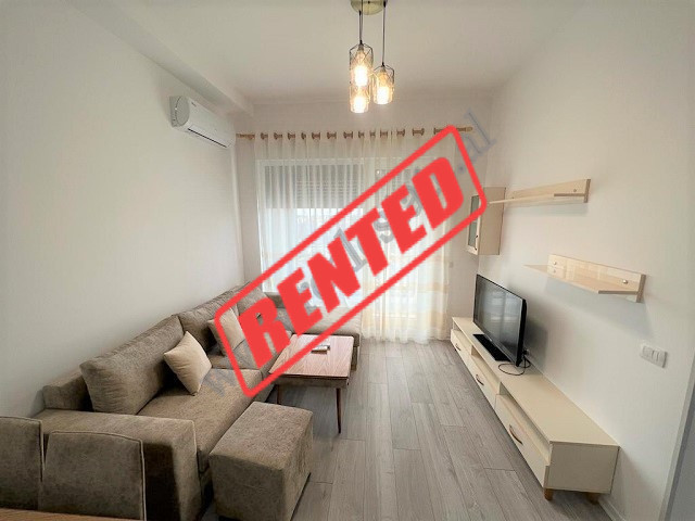 One bedroom apartment for rent in Magnet Complex, near 21 Dhjetori area in Tirana, Albania.
It is p